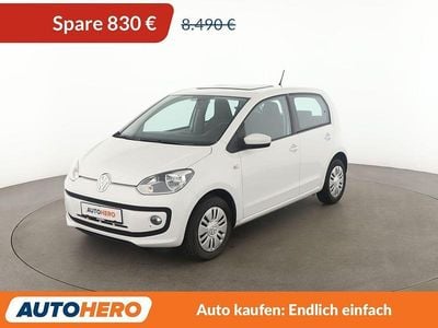 Weiß Gebraucht 2015 VW up! move up! Kleinwagen | 7.660 € (Fairer Preis)