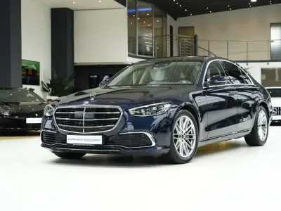 Brugt Mercedes S580 503 HK (369 kW) 2021 Blå Sedan