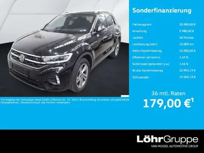 Gebraucht VW T-Roc R-line 150 PS (110 kW) 2025 Schwarz SUV