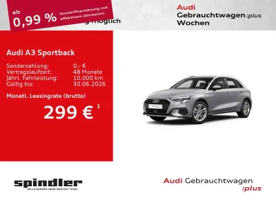 Gebraucht Audi A3 204 PS (150 kW) 2024 Florettsilber metallic Limousine