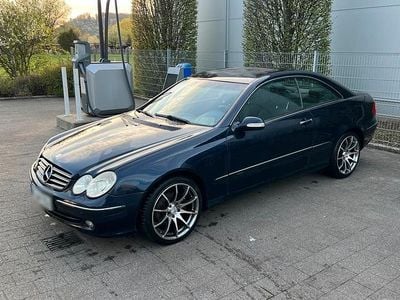 Usata Mercedes CLK240 170 CV (125 kW) 2004 Blu Coupé
