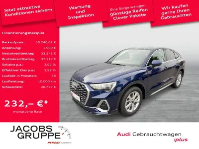 Gebraucht Audi Q3 Sportback S-Line 150 PS (110 kW) 2025 Navarrablau metallic SUV
