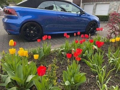 Second-hand VW Golf Cabriolet R 265 CP (194 kW) 2014 Albastru Cabrio