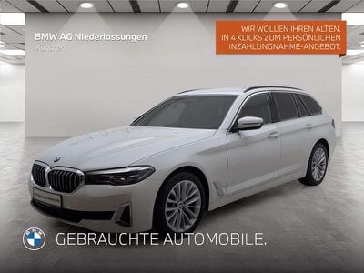 Gebraucht BMW 520 Luxury Line 190 PS (139 kW) 2022 Weiß Kombi