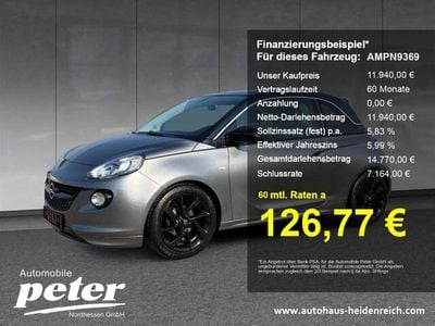 Gebraucht Opel Adam 101 PS (74 kW) 2019 Licht grau m2 (metallic) Kleinwagen