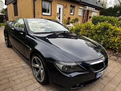 Brugt BMW 630 Cabriolet Sport Line 258 HK (189 kW) 2006 Blå Cabriolet