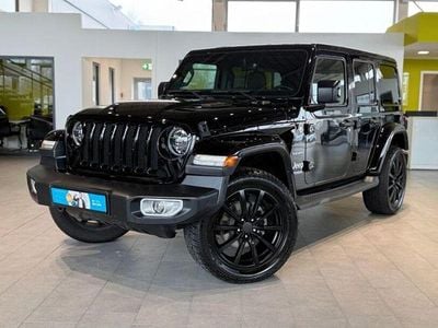 Gebraucht Jeep Wrangler Unlimited Sahara 272 PS (200 kW) 2020 Schwarz SUV