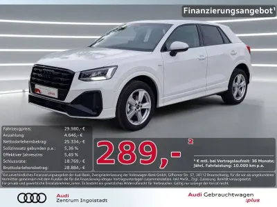 Gebraucht Audi Q2 S-Line 116 PS (85 kW) 2025 Arkonaweiß SUV