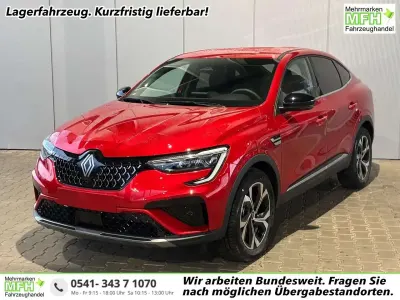 Neu Renault Arkana Techno 145 PS (106 kW) 2025 Flammen rot SUV