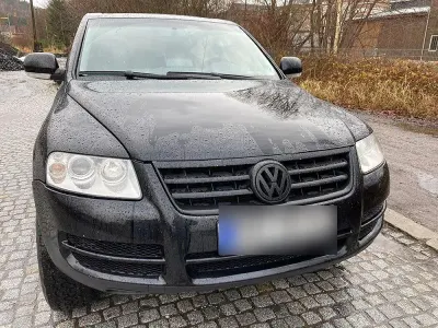 Gebraucht VW Touareg 163 PS (119 kW) 2005 Schwarz SUV