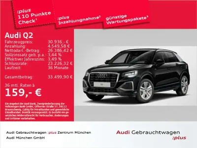 Usata Audi Q2 Advanced 150 CV (110 kW) 2025 Nero SUV