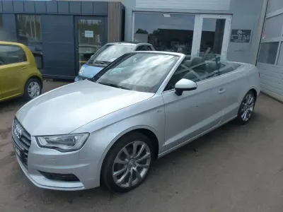 Brugt Audi A3 Cabriolet Ambiente 140 HK (102 kW) 2015 Sølv Cabriolet