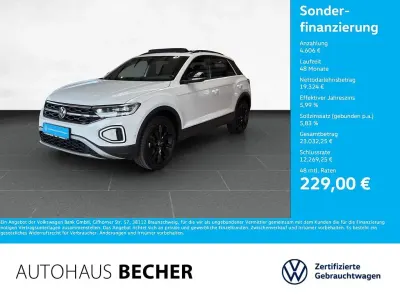 Gebraucht VW T-Roc Style 150 PS (110 kW) 2022 Weiss SUV