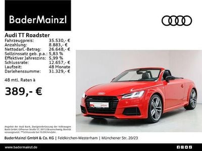 Gebraucht Audi TT Roadster Competition 230 PS (169 kW) 2018 Tangorot metallic Cabrio
