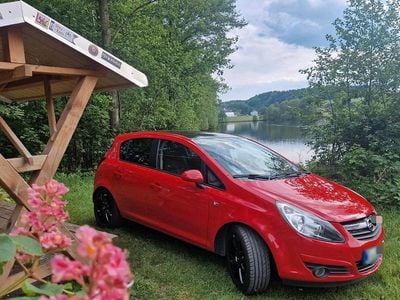 Gebraucht Opel Corsa 59 PS (43 kW) 2010 Rot Kleinwagen