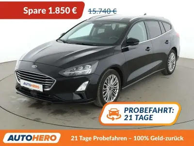 Gebraucht Ford Focus Titanium 150 PS (110 kW) 2020 Schwarz Kombi