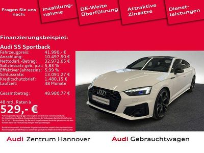 T9 ibisweiß Gebraucht 2022 Audi S5 Sportback Ambiente Kleinwagen | 41.990 € (Guter Preis)