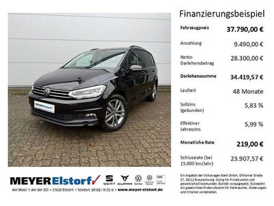 Neu VW Touran Comfortline 150 PS (110 kW) 2025 Schwarz Van / Kleinbus