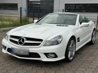 Gebraucht Mercedes SL350 AMG 316 PS (232 kW) 2008 Weiß Cabrio