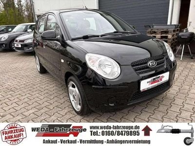 Gebraucht Kia Picanto Attract 65 PS (47 kW) 2010 Galaxyschwarz Kleinwagen