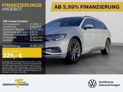 Gebraucht VW Passat Business 200 PS (147 kW) 2022 Weiß Kombi