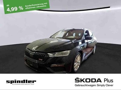 Brugt Skoda Octavia RS 200 HK (147 kW) 2023 Sort Stationcar