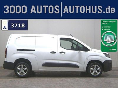 Gebraucht Peugeot Partner 131 PS (96 kW) 2021 Lack weiss banquise/typ aussenverkleidun Van / Kleinbus