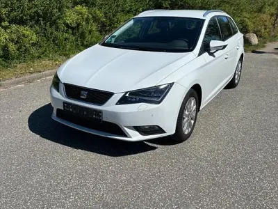 Gebraucht Seat Leon ST Style 110 PS (80 kW) 2015 Weiß Kombi