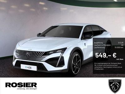 Neu Peugeot e-408 GT 153 kW (209 PS) 2025 Weiß SUV