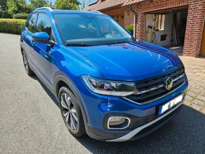 Gebraucht VW T-Cross Style 110 PS (80 kW) 2021 Blau SUV