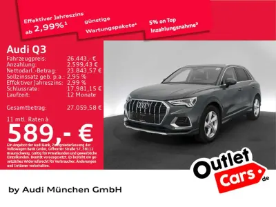Gebraucht Audi Q3 Advanced 150 PS (110 kW) 2021 Grau SUV