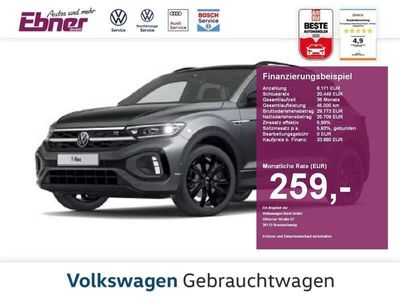 gebraucht VW T-Roc R-LINE BLACK STYLE IQ.DRIVE 2.0TSI 190PS 4M DSG AC