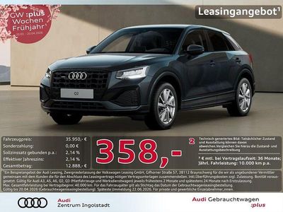 Gebraucht Audi Q2 Advanced Plus 190 PS (139 kW) 2025 Manhattangrau metallic SUV