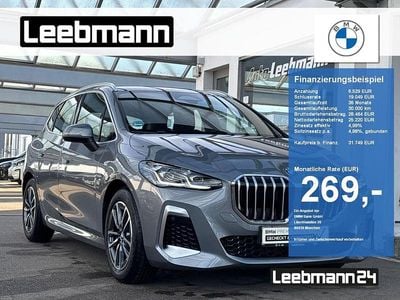 Grau Gebraucht 2024 BMW 218 Active Tourer M Sport Van / Kleinbus | 31.749 € (Etwas zu teuer)
