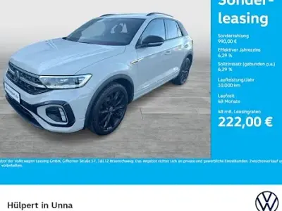 Usado VW T-Roc R-line 110 CV (80 kW) 2023 Gris SUV