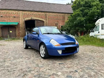 Gebraucht Ford StreetKa 95 PS (69 kW) 2005 Blau Cabrio