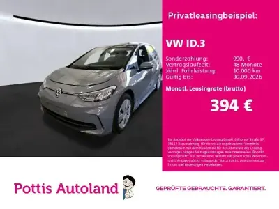 Gebraucht VW ID.3 Pro 150 kW (204 PS) 2024 Grau Kleinwagen