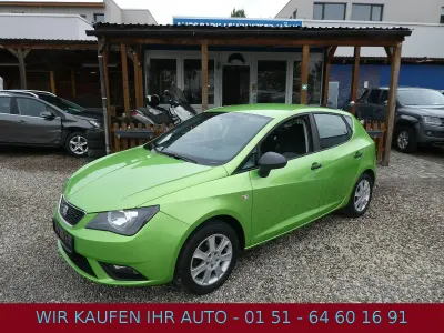 Gebraucht Seat Ibiza Reference 86 PS (63 kW) 2015 Grün Kleinwagen