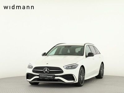 Brugt Mercedes C200 AMG 163 HK (119 kW) 2024 Hvid Stationcar