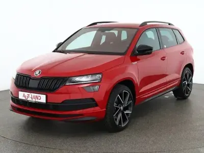 Second-hand Skoda Karoq SportLine 190 CP (139 kW) 2022 Roșu SUV