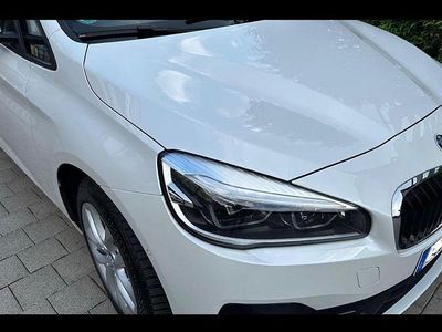 Gebraucht BMW 218 Gran Tourer Sport Line 150 PS (110 kW) 2018 Weiß Van / Kleinbus