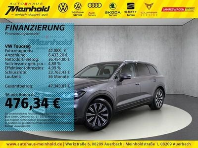 Grau Gebraucht 2021 VW Touareg Basis SUV | 42.888 € (Superpreis)