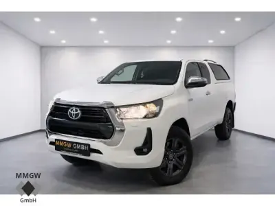 Brugt Toyota HiLux Comfort 204 HK (150 kW) 2022 Hvid Pickup / Ladvogn