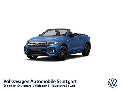 Gebraucht VW T-Roc Cabriolet Style 150 PS (110 kW) 2025 Ravennablau metallic/schwarz Cabrio
