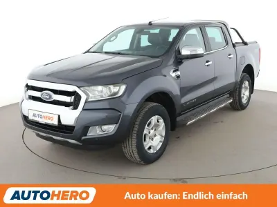 Brugt Ford Ranger Limited 160 HK (117 kW) 2016 Grå Pickup / Ladvogn