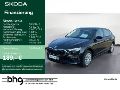 Gebraucht Skoda Scala Essence 95 PS (69 kW) 2025 Blackmagic perleffekt Kleinwagen