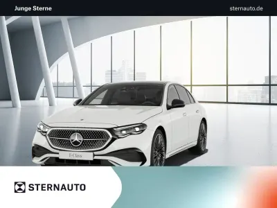 Gebraucht Mercedes E200 AMG line 204 PS (150 kW) 2025 Polarweiß uni Limousine