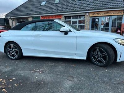 gebraucht Mercedes C180 C 180Cabrio AMG Line 9G Tronic Kamera LED el.Sitz