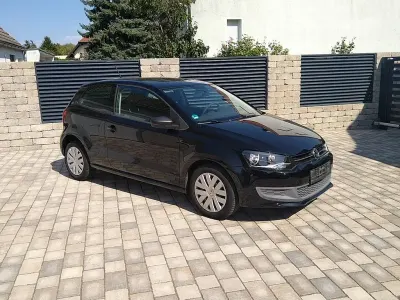 Gebraucht VW Polo Comfortline 69 PS (50 kW) 2010 Schwarz Kleinwagen