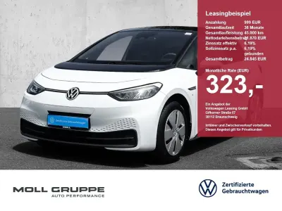 Gebraucht VW ID.3 Pro 107 kW (146 PS) 2022 Schwarz Kleinwagen